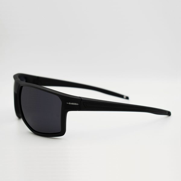 Sport γυαλιά ηλίου σε μαύρο χρώμα με fume πολωτικούς φακούς