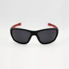 Sport γυαλιά ηλίου σε μαύρο χρώμα με κόκκινες λεπτομέρειες και G15 πολωτικούς φακoύς